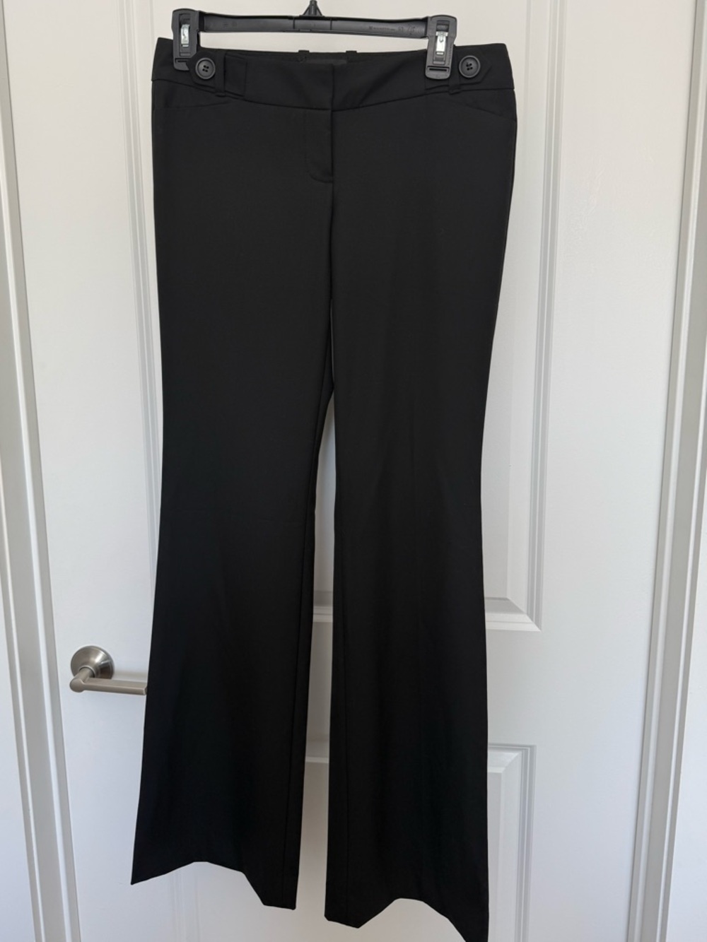 The Limited Drew Fit Black Wide-Leg Dress Pants Size 2 Long
